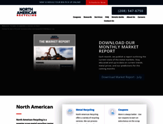 northamericanrecycling.com screenshot