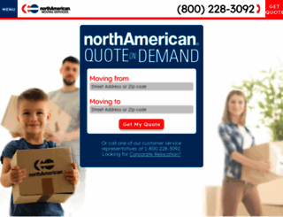 northamericanvanlines.com screenshot