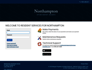 northampton-morgan-properties.securecafe.com screenshot
