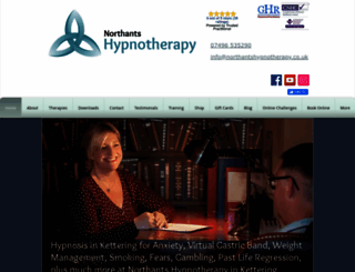 northantshypnotherapy.co.uk screenshot