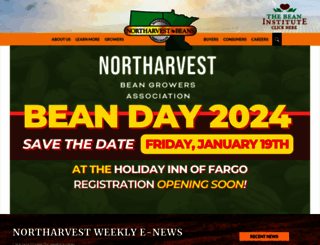 northarvestbean.org screenshot