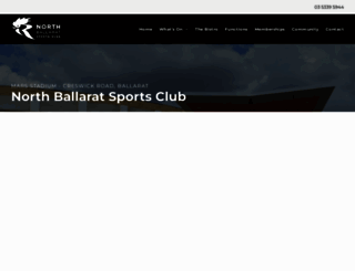 northballaratsc.com.au screenshot