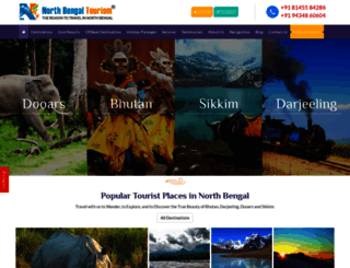 northbengaltourism.com screenshot