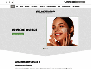 northbranchdermatology.com screenshot