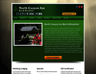 northcanyoninn.com screenshot