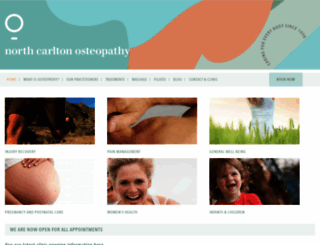 northcarltonosteopathy.com.au screenshot