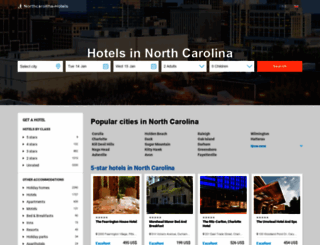 northcarolina-hotels.net screenshot