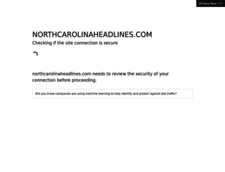 northcarolinaheadlines.com screenshot