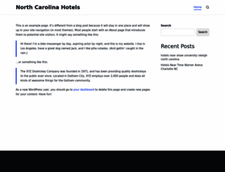 northcarolinahotels24.com screenshot