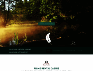 northcarolinalogcabin.rentals screenshot