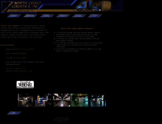 northcoastlogistics.com screenshot