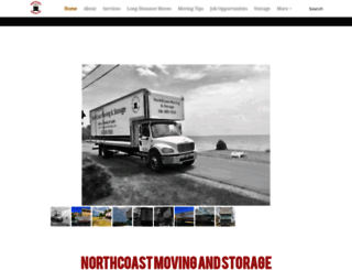 northcoastmovingstorage.com screenshot