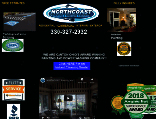 northcoastpaint.com screenshot