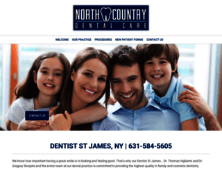 northcountry-dentalcare.com screenshot