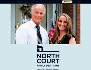 northcourtfamilydentistry.com screenshot
