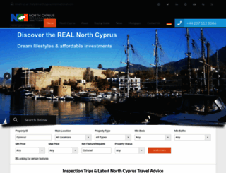 northcyprusinternational.com screenshot