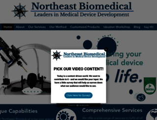 northeastbiomed.com screenshot