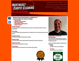 northeastcarpetcleaning.com screenshot