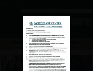 northeastcenter.com screenshot