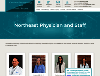 northeastderm.com screenshot