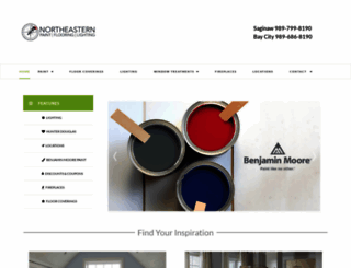 northeasternpaint.com screenshot