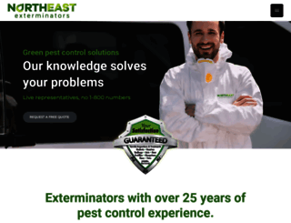 northeastexterminators.com screenshot