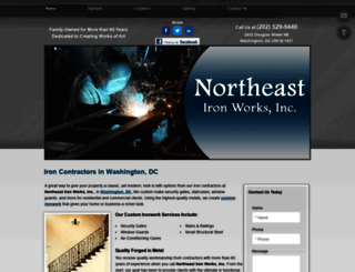 northeastironworksinc.com screenshot