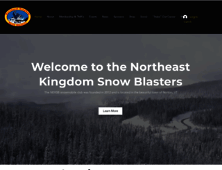 northeastkingdomsnowblasters.com screenshot