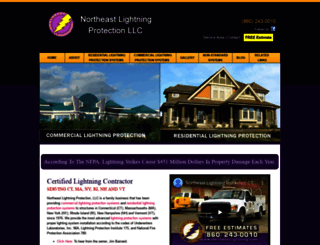 northeastlightning.com screenshot