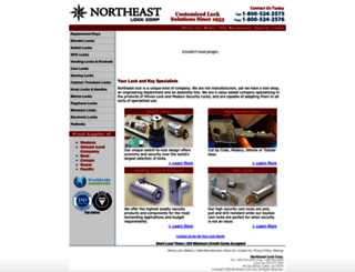 northeastlock.com screenshot