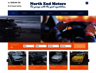 northendmotorsportsmouth.co.uk screenshot