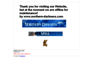 northern-darkness.com screenshot