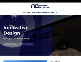 northernacrylics.com screenshot