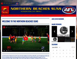 northernbeachessuns.com.au screenshot