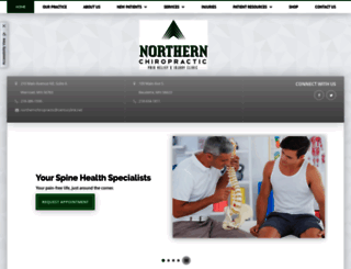 northernchiroclinic.com screenshot
