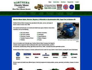 northernelectricmotors.com screenshot