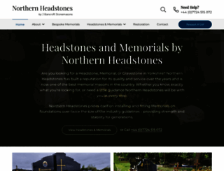 northernheadstones.co.uk screenshot