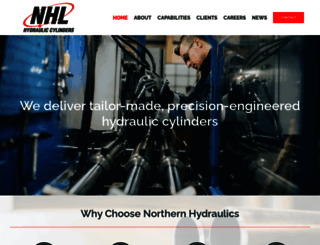 northernhydraulics.com screenshot