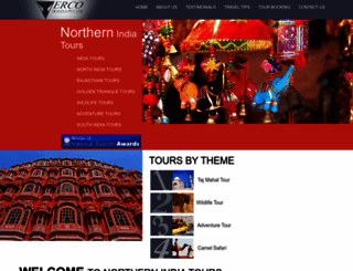 northernindiatours.com screenshot