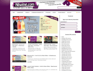northernirelandwine.com screenshot