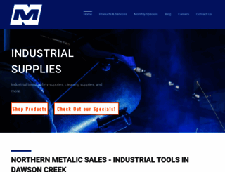 northernmetalicsalesdc.com screenshot