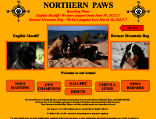 northernpaws.ca screenshot