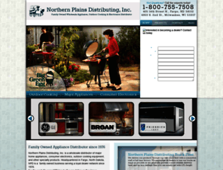 northernplainsdistributing.com screenshot
