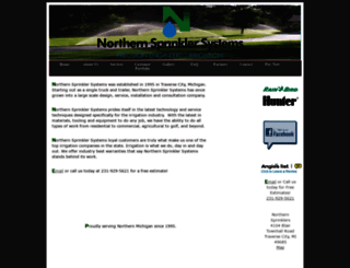 northernsprinklers.com screenshot