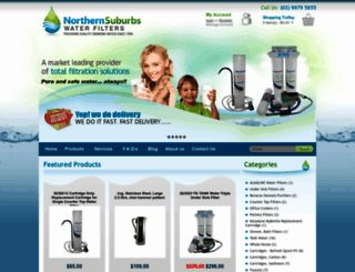 northernsuburbswaterfilters.com.au screenshot