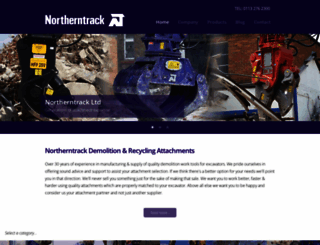 northerntrack.co.uk screenshot