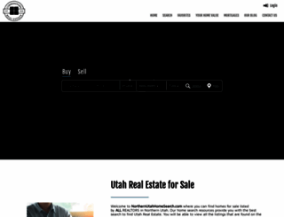 northernutahhomesearch.com screenshot