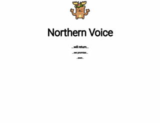 northernvoice.ca screenshot