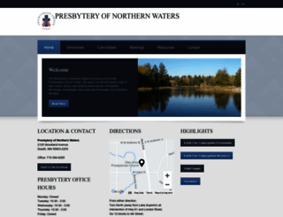 northernwaters.net screenshot