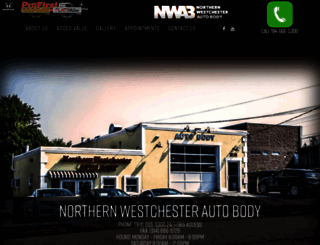 northernwestchesterautobody.com screenshot
